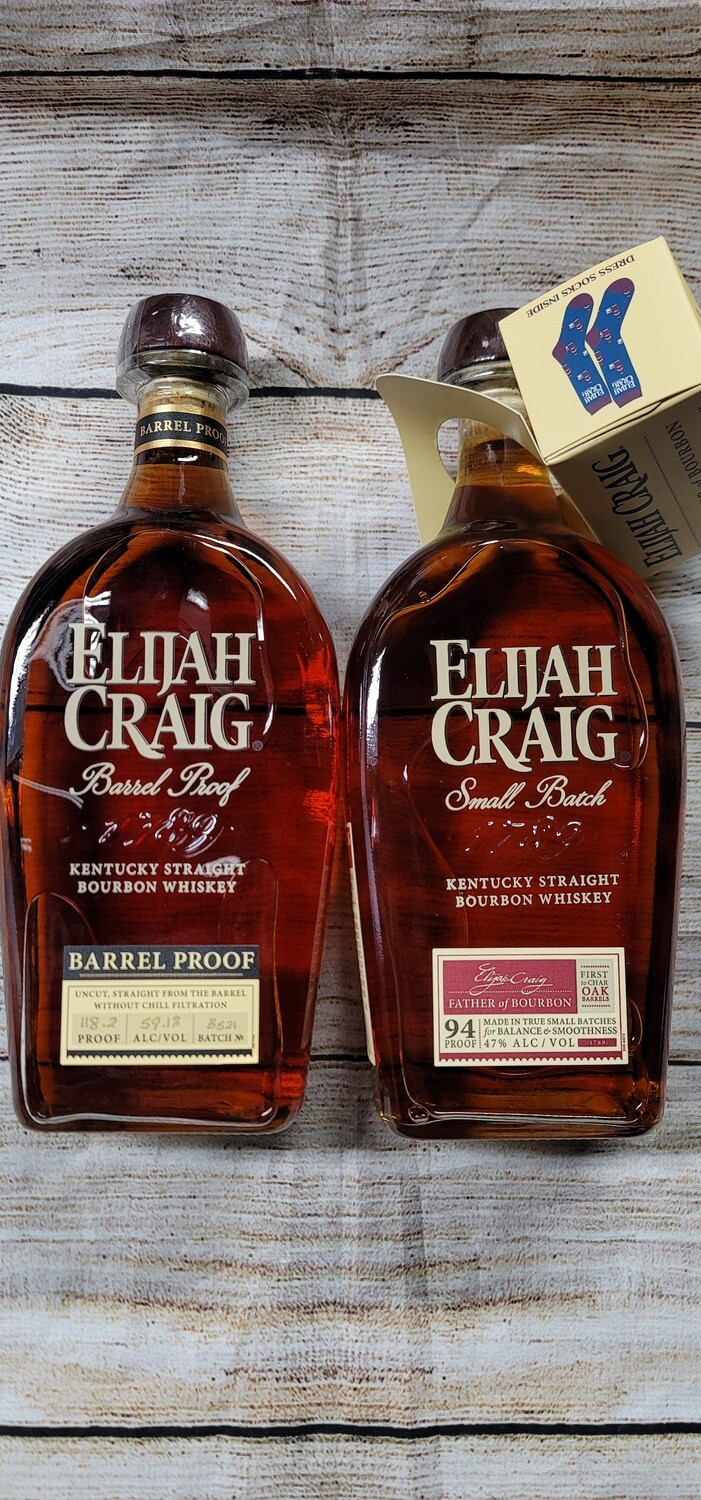 Elijah Craig Small Batch & Barrel Proof Combo