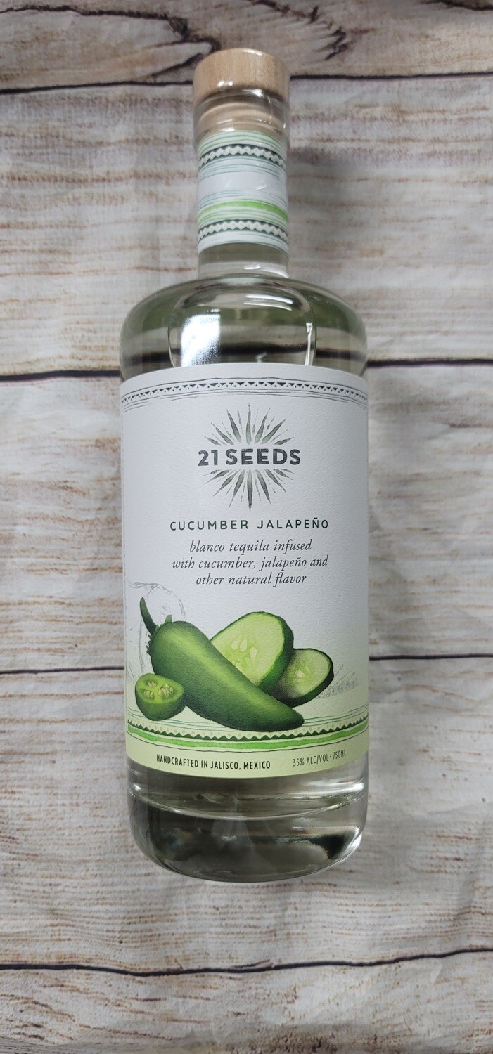 21 Seeds Cucumber Jalapeno Tequila 750ml