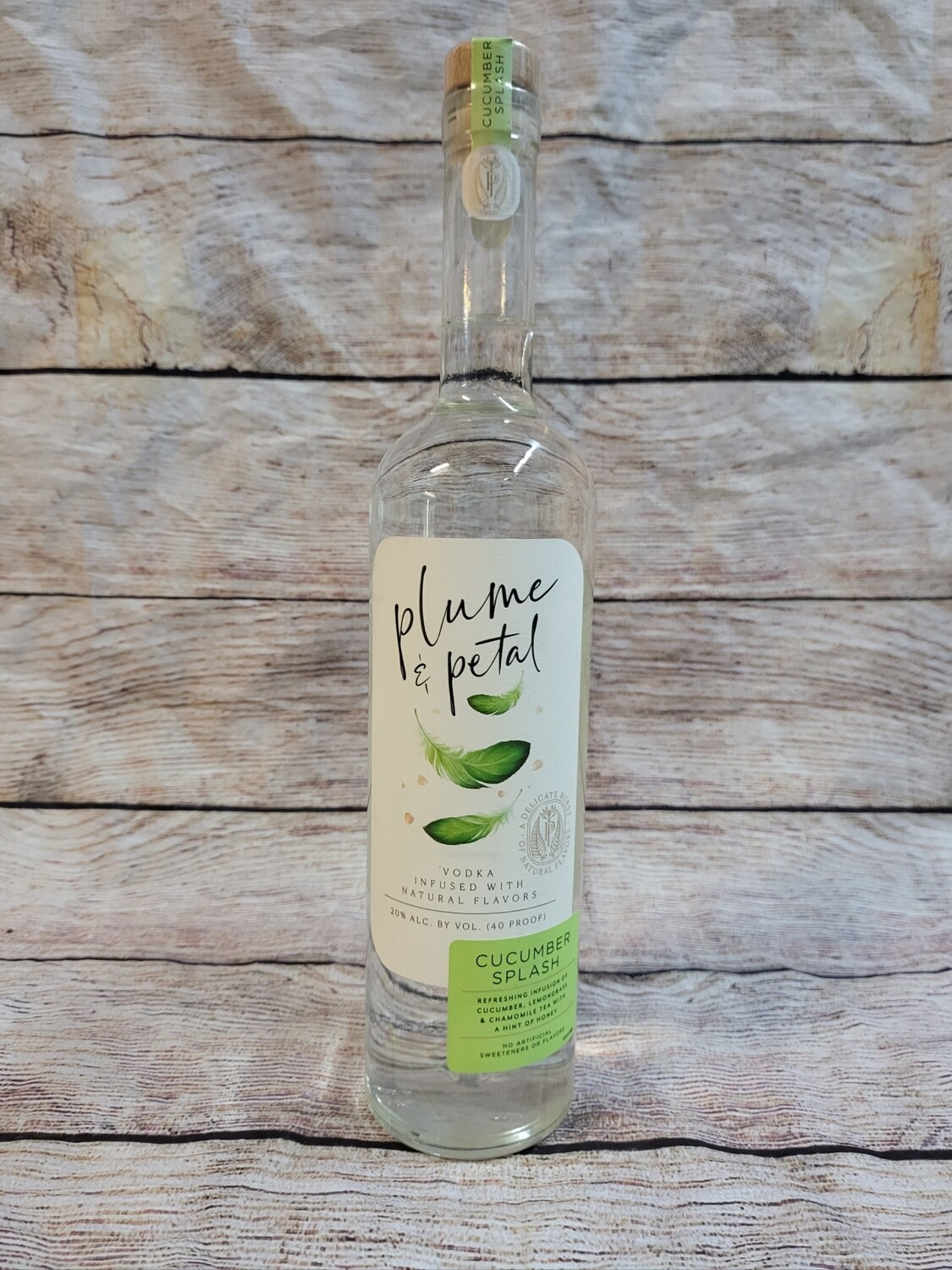 Plume and Petal Cucumber Vodka 750ml