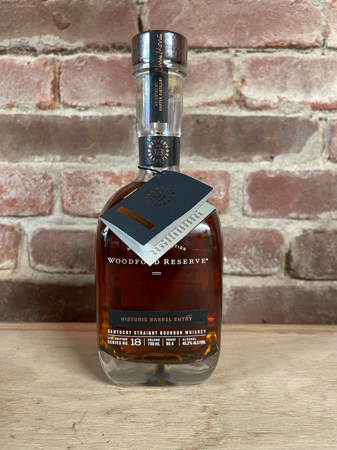 Woodford Reserve Historical Barrel Entry 750ml