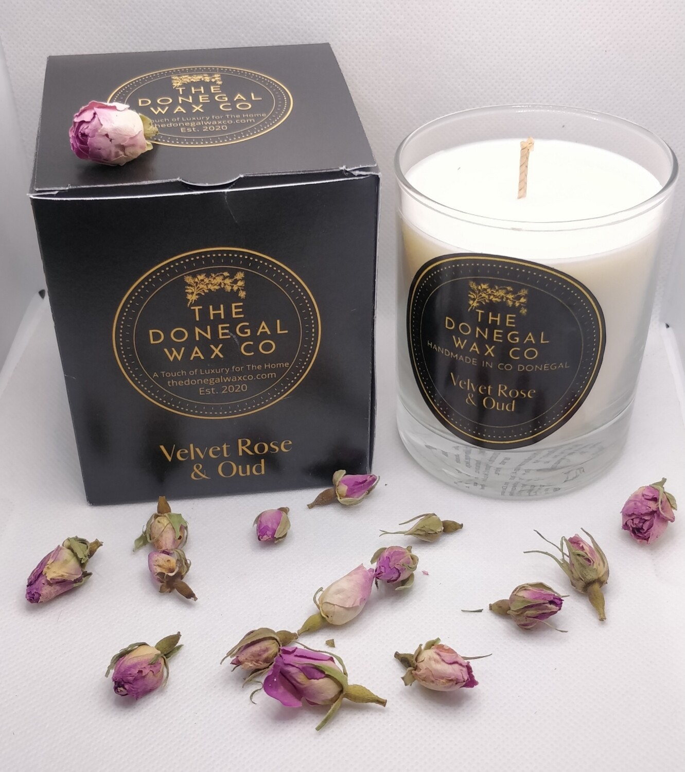 Velvet Rose & Oud Luxury Soy Candle