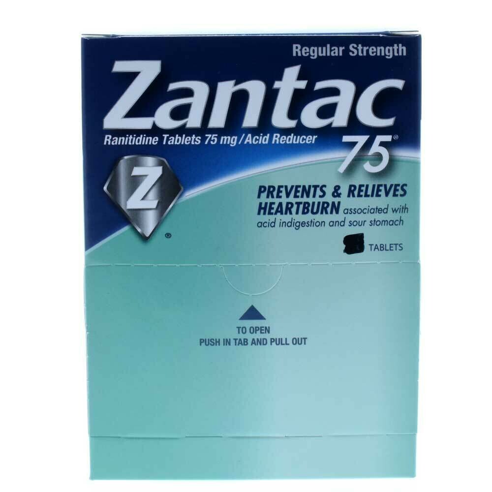 Zantac 75 Prevents & Relieves Heartburn 25cts