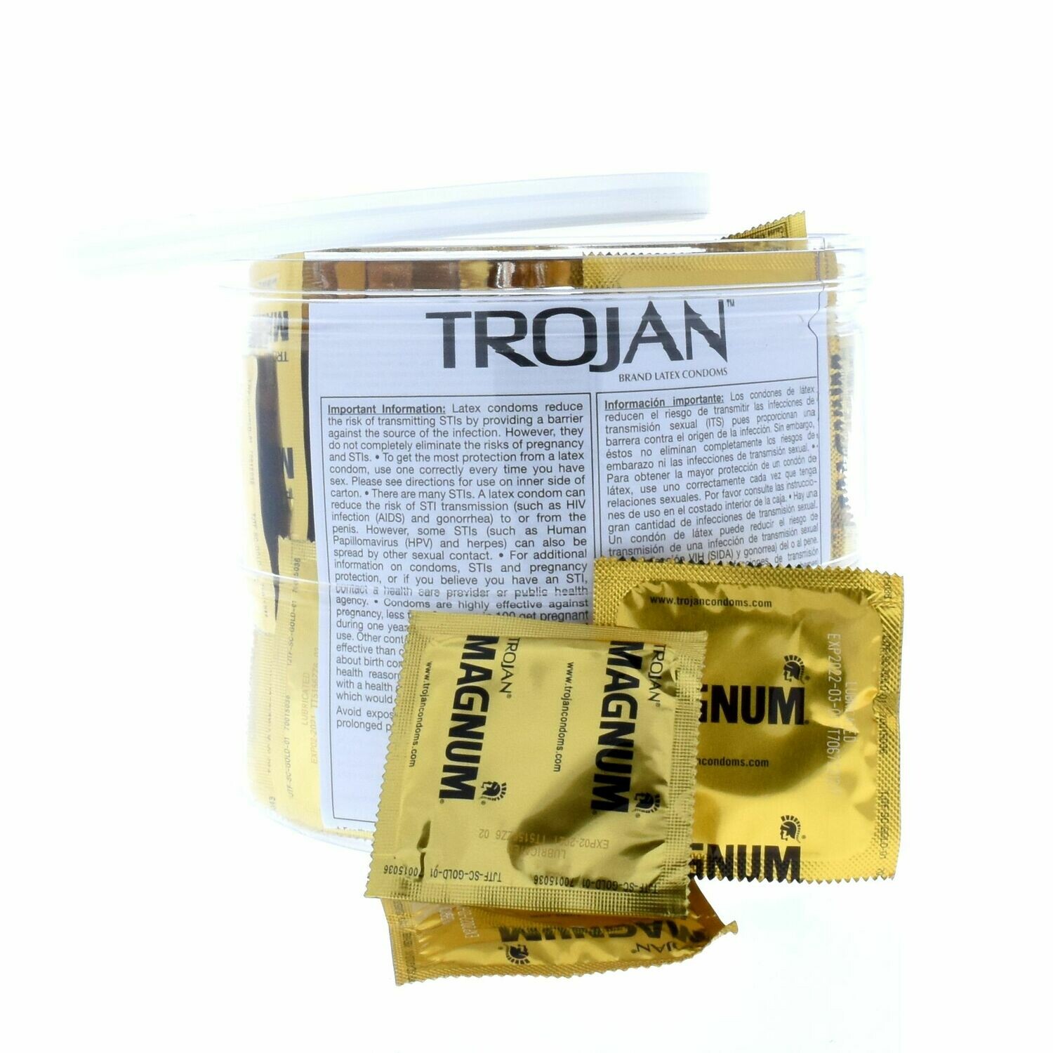 Trojan Magnum Loose Condom 100CT Jar