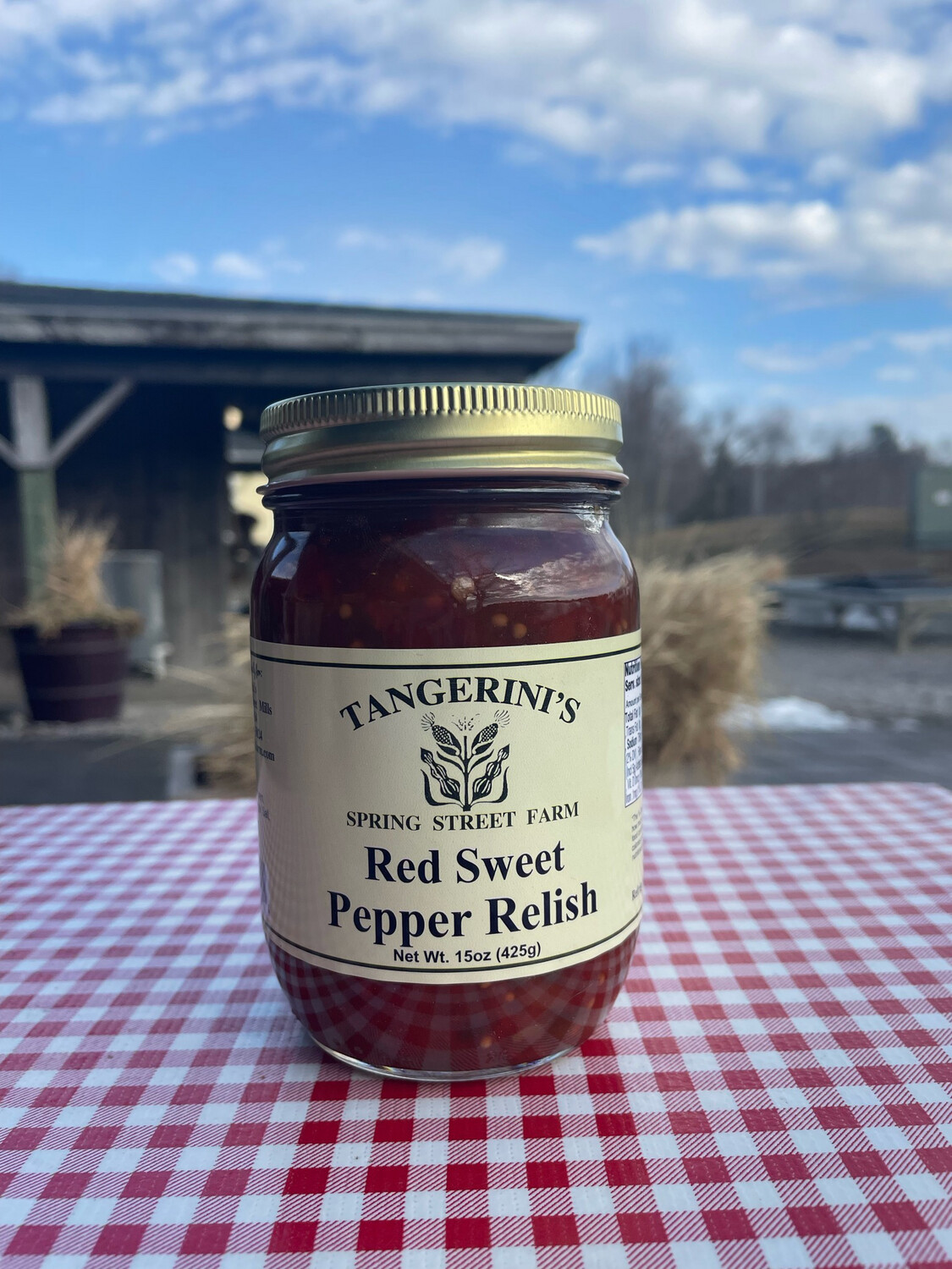 Tangerini's Own Red Sweet Pepper Relish