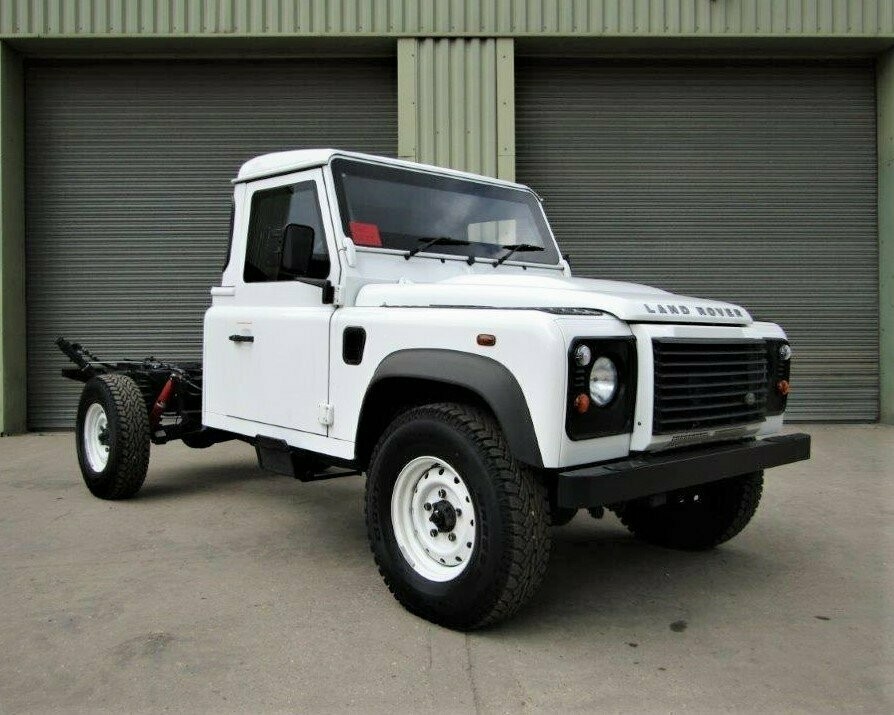 Land Rover Defender 130 Armoured Chassis Cab RHD POA