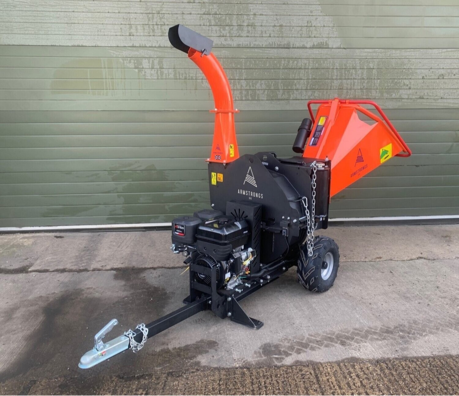 DRGS15SF Hydraulic Feed Wood Chipper