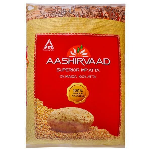 AASHIRVAAD ATTA Whole Wheat 10KG (EXPORT PACK)
