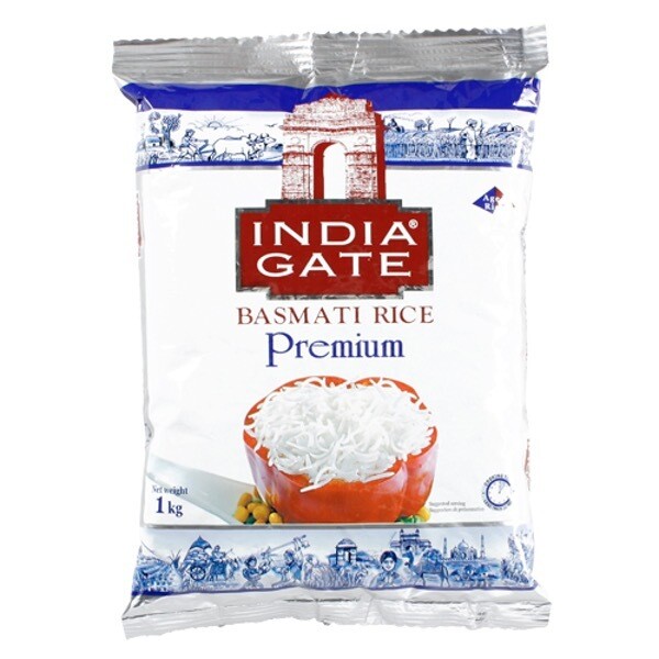 INDIAGATE PREMIUM BASMATI RICE 1KG + 250GM EXTRA (BBD09/2023)