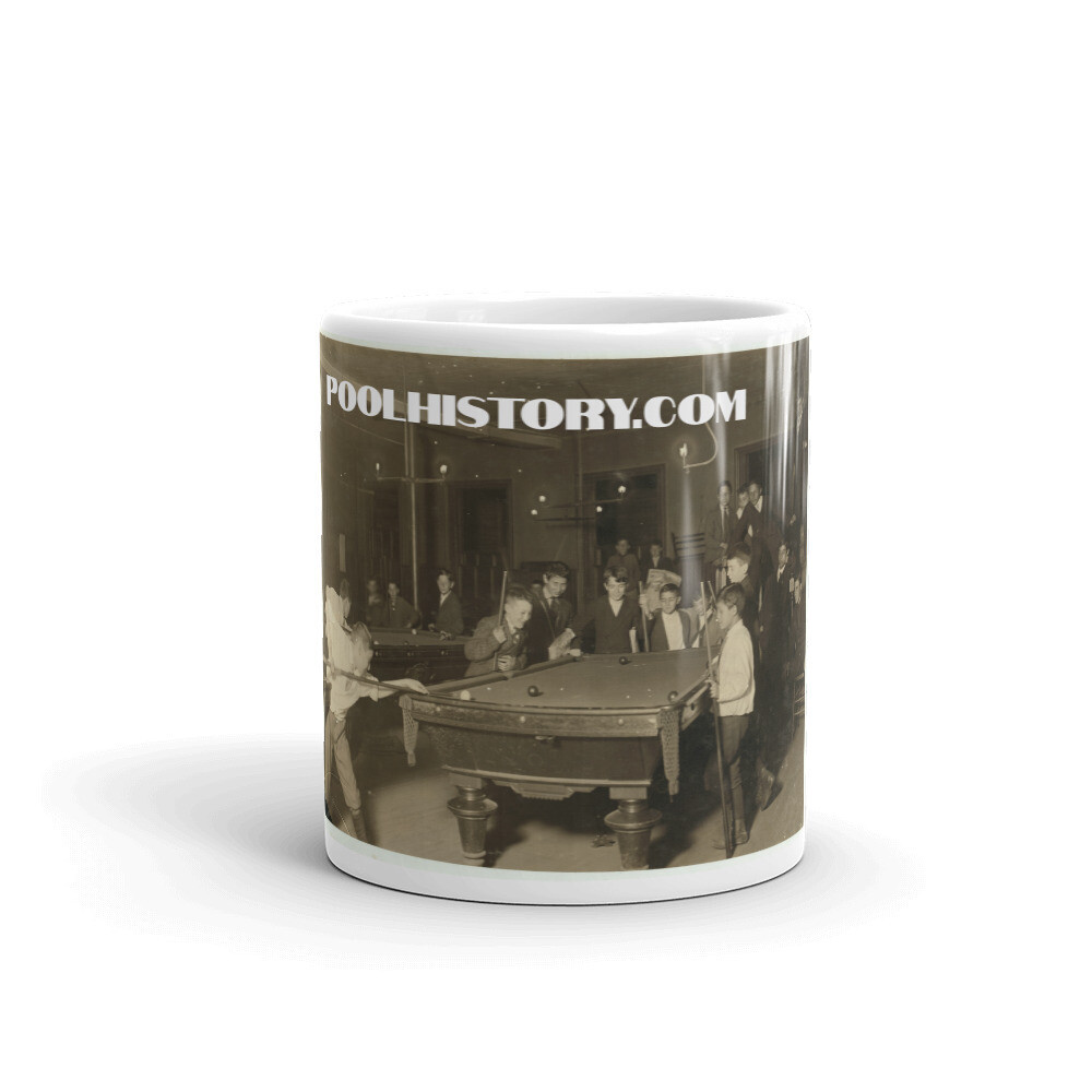 Pool History News Boy Mug From Caroms To Chaos The Story of Pool's