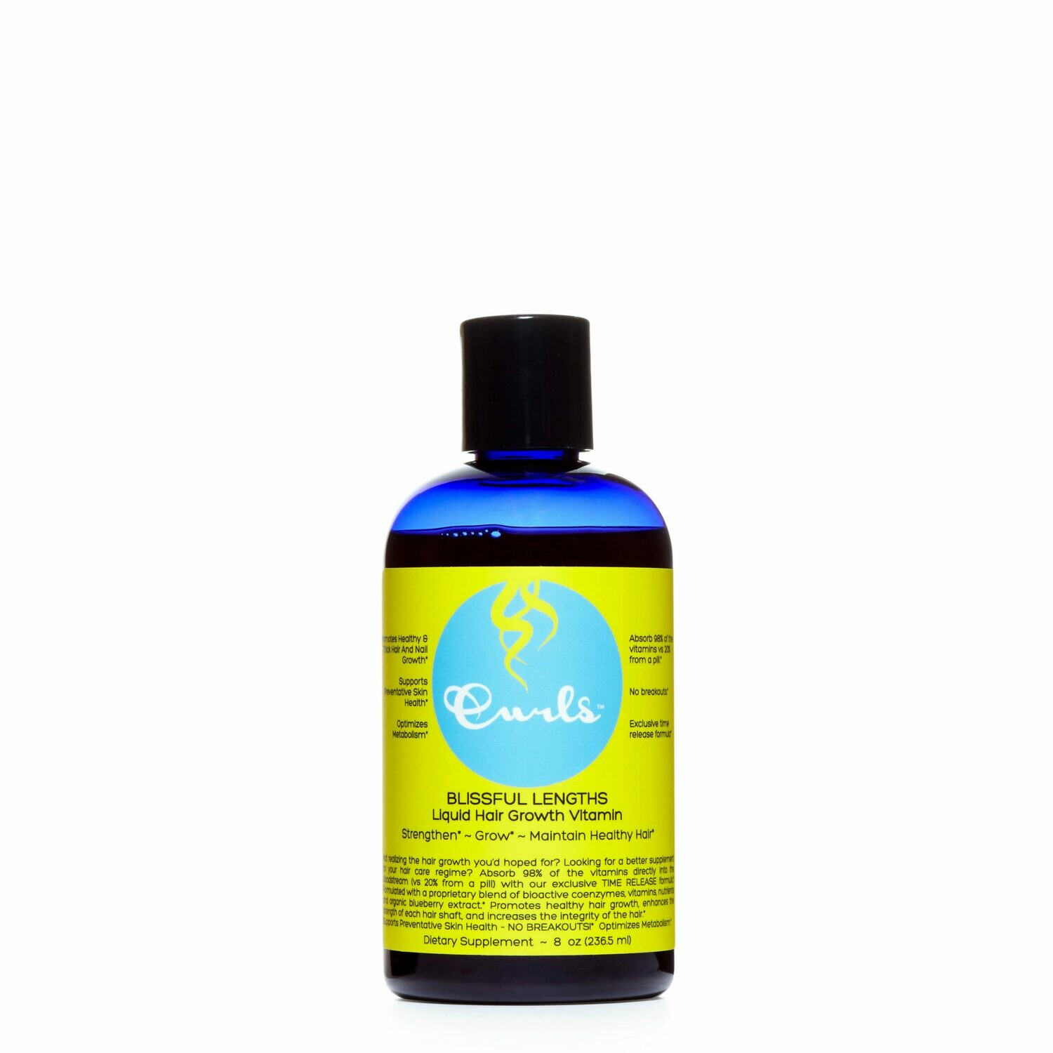 Curls Blissful Lengths Blueberry Liquid Hair Growth Vitamin