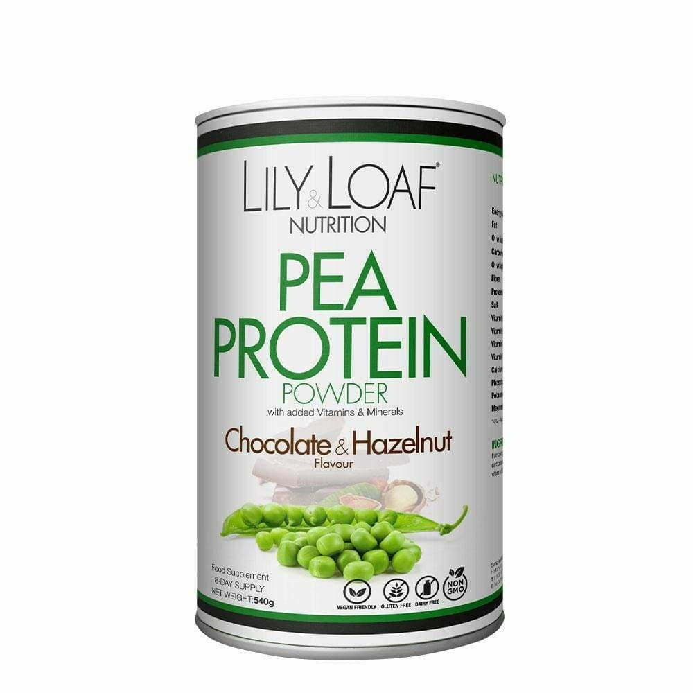 Vegan Chocolate & Hazelnut Pea Protein Powder (540g)