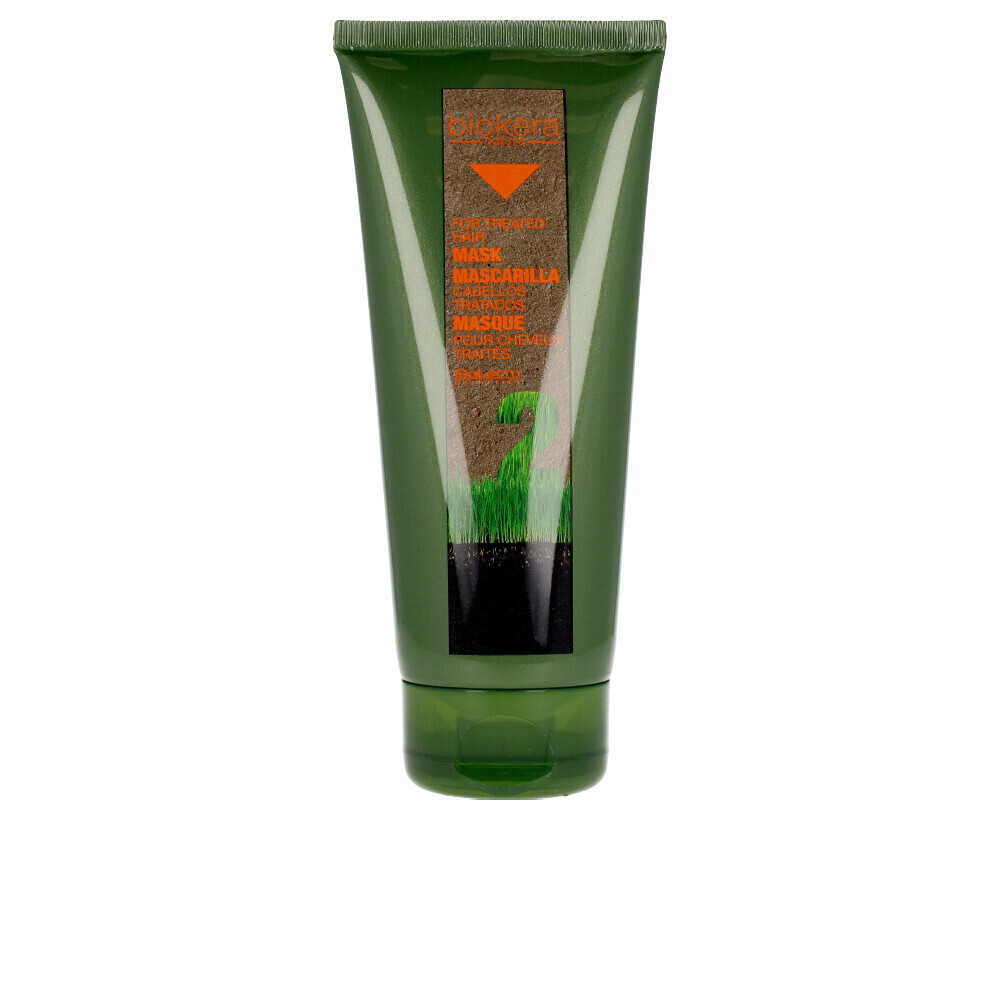 Masque Capillaire Salerm Biokera Violet Shot 200 Ml - Végétalien, Hydratant - Pour Cheveux Abîmés Et Secs