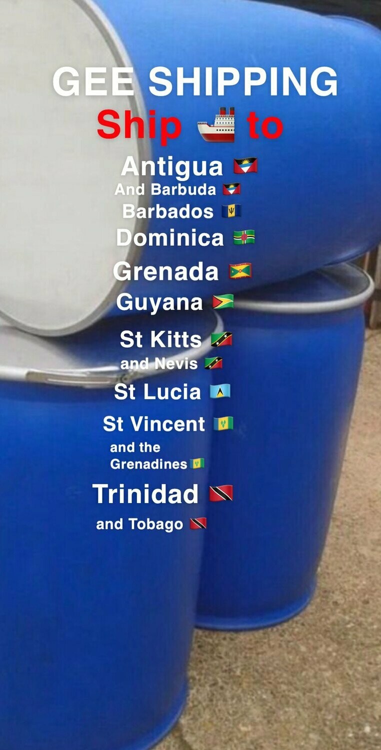 Buy and Ship (3) USED Plastic Barrels to Antigua🇦🇬Barbados🇧🇧Dominica🇩🇲
