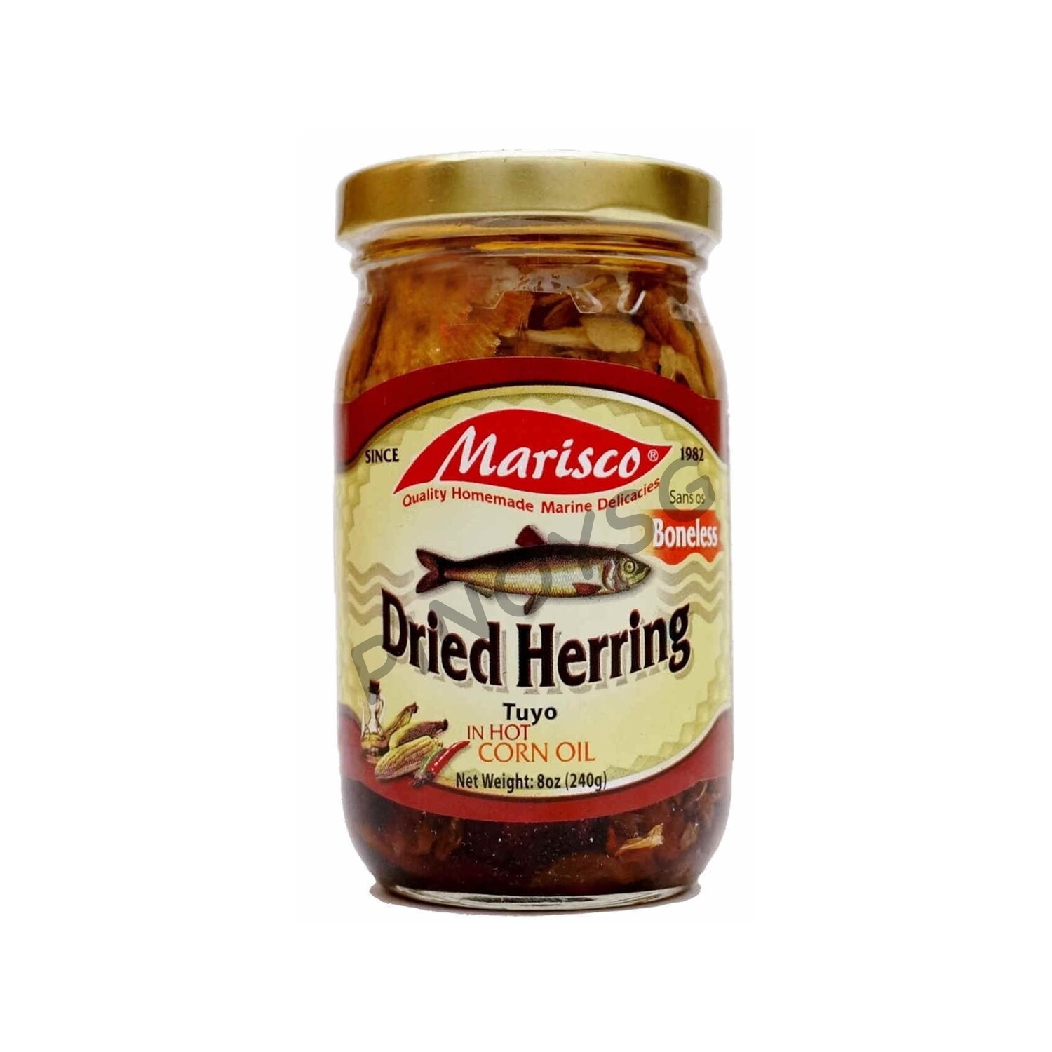 Marisco Tuyo (Dried Herring) in Oil, 240g