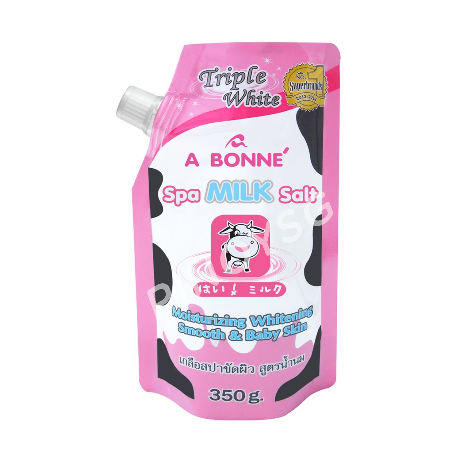 A Bonne' Spa Milk Salt Triple White, 350g