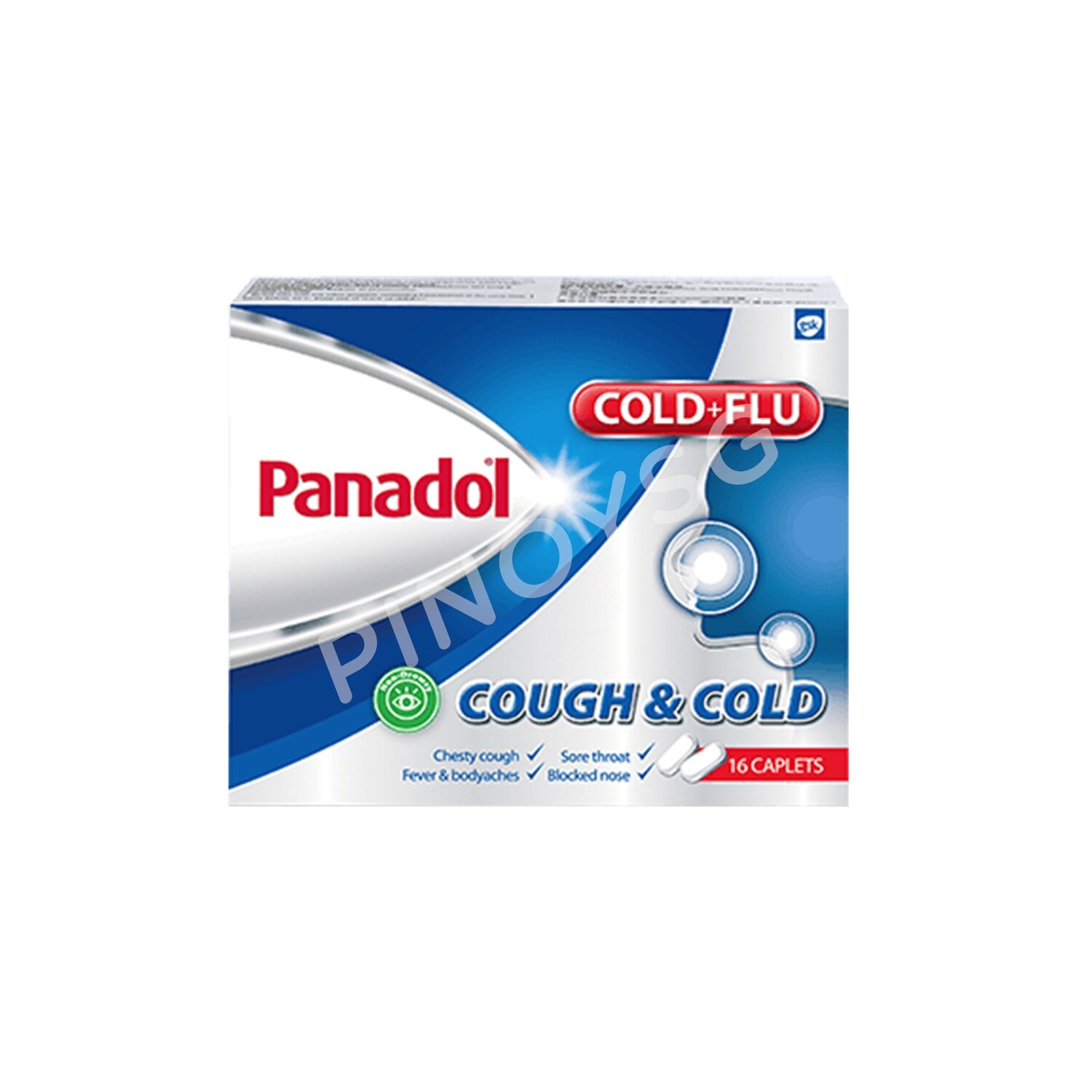 Panadol Cold Relief 250mg, 16 caplets