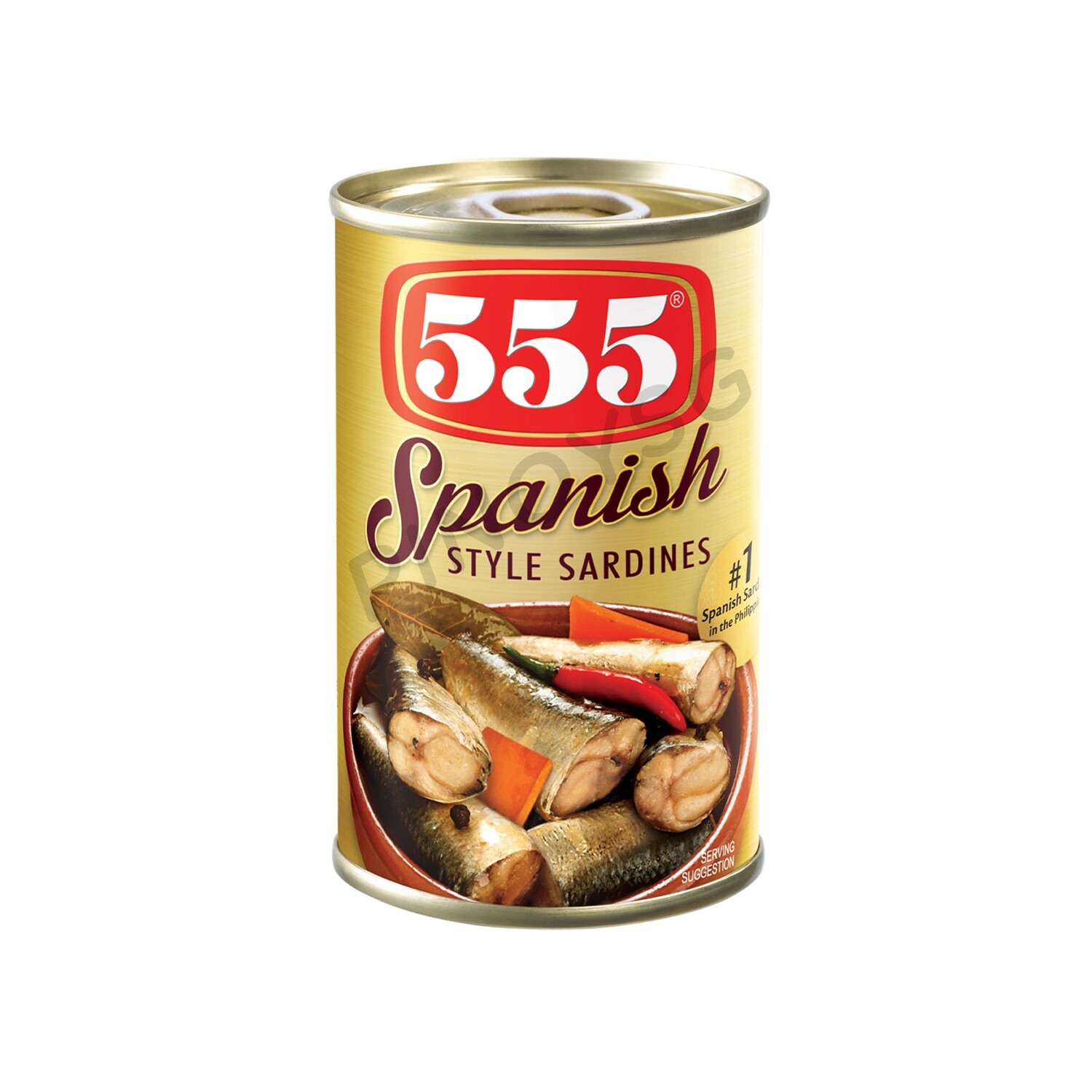 555 Spanish Style Sardines 155g