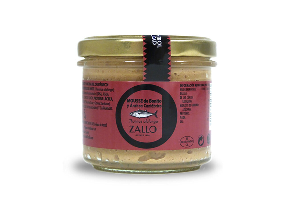 Cantabrian Tuna and Anchovy Mousse 115g/unit Gift pack Gourmet