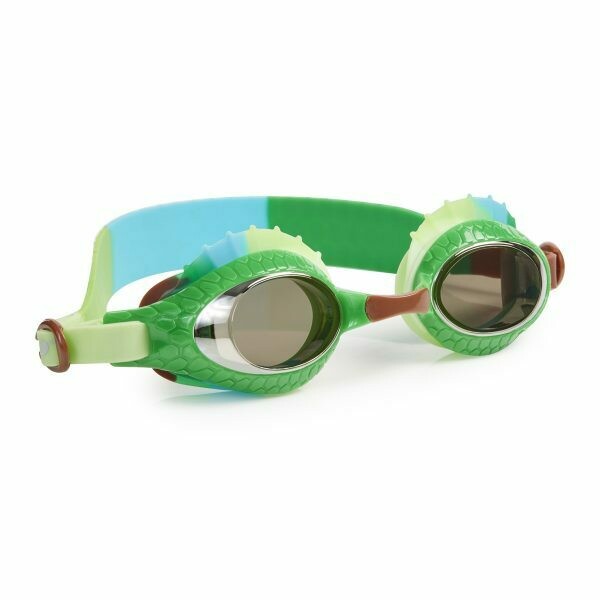 Bling20 Green Lizard Swim Goggles