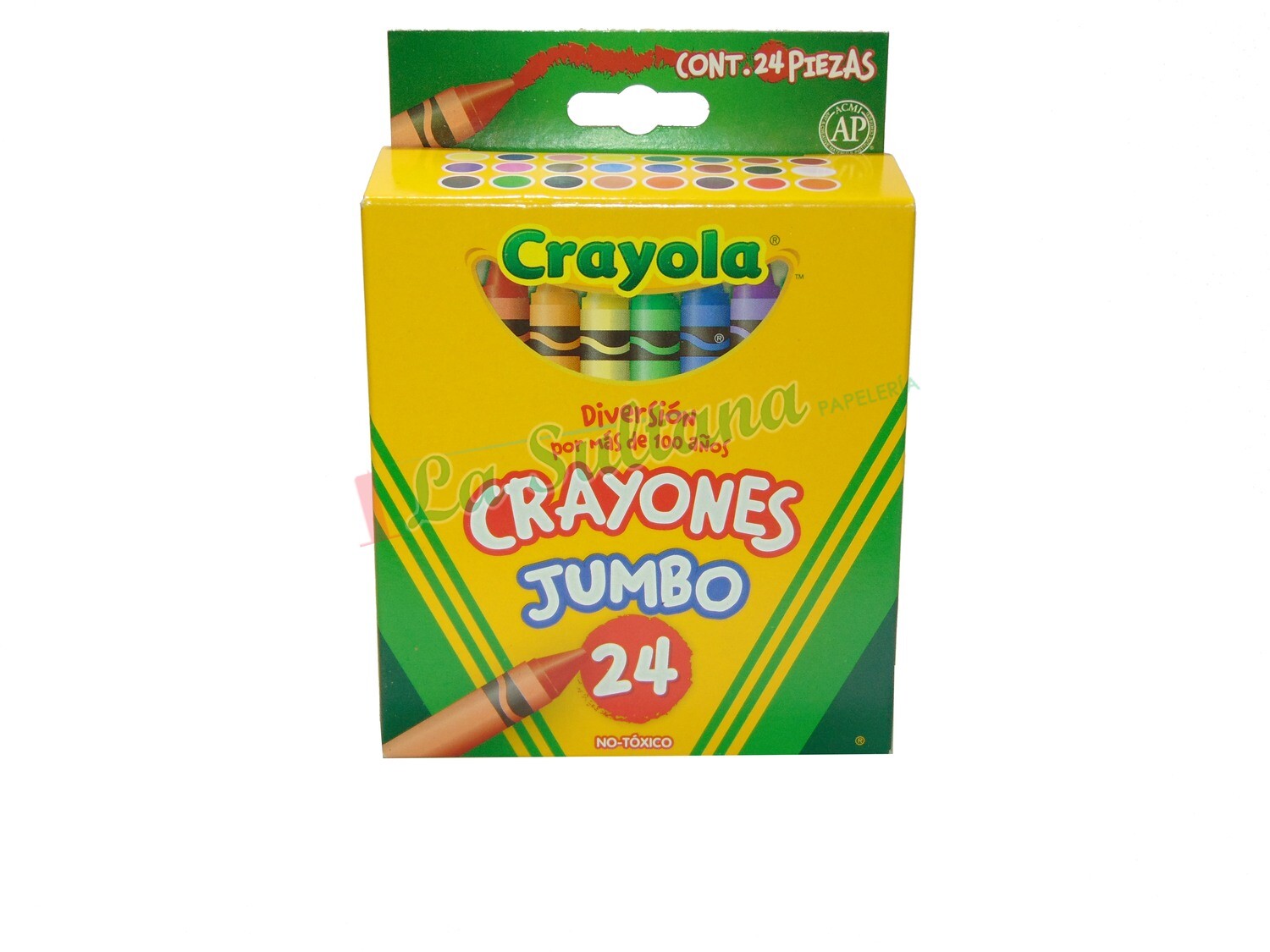 CRAYON CRAYOLA JUMBO C/24