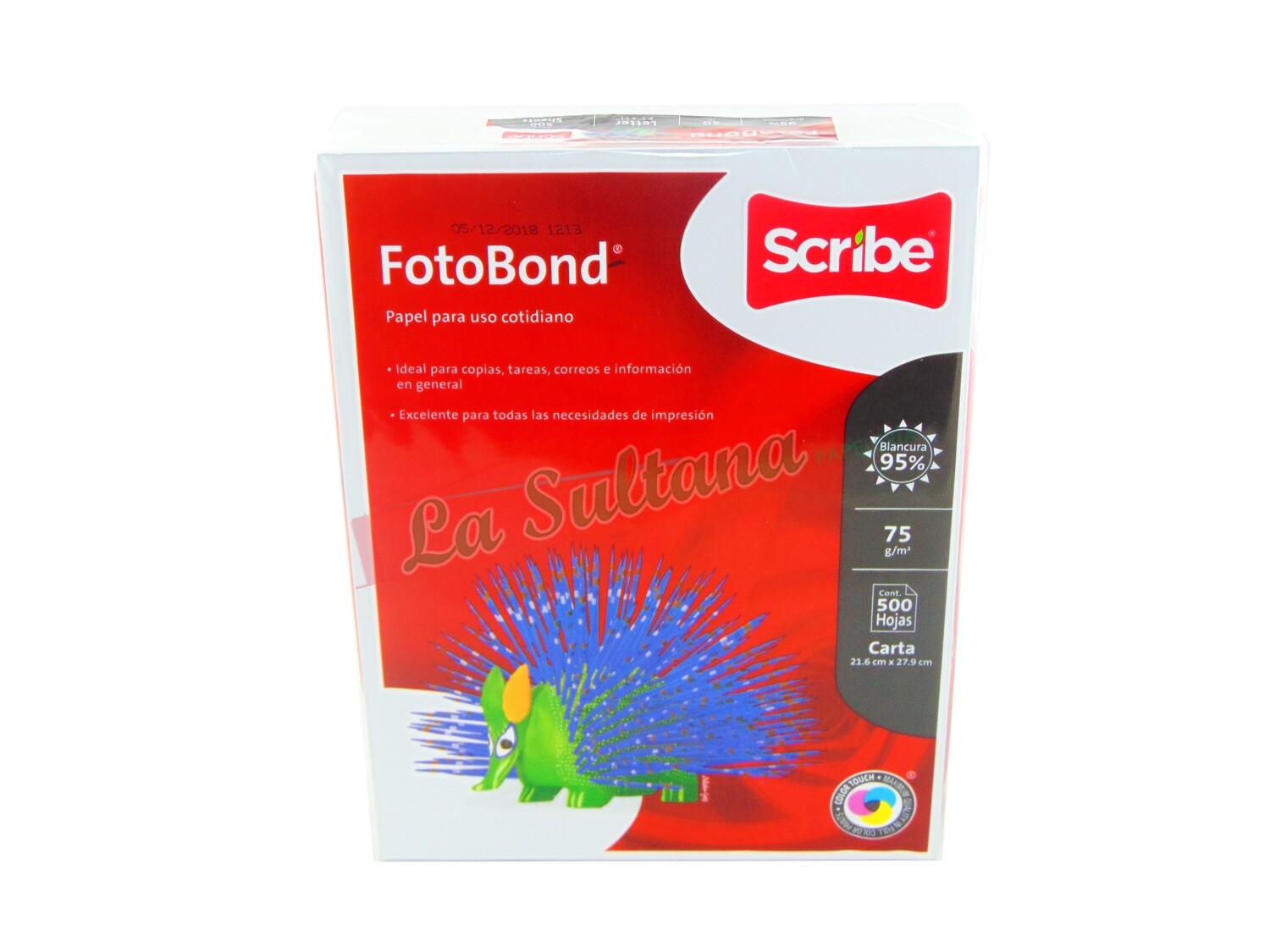 HOJA FOTOBOND BLANCO CARTA C/500H PZ