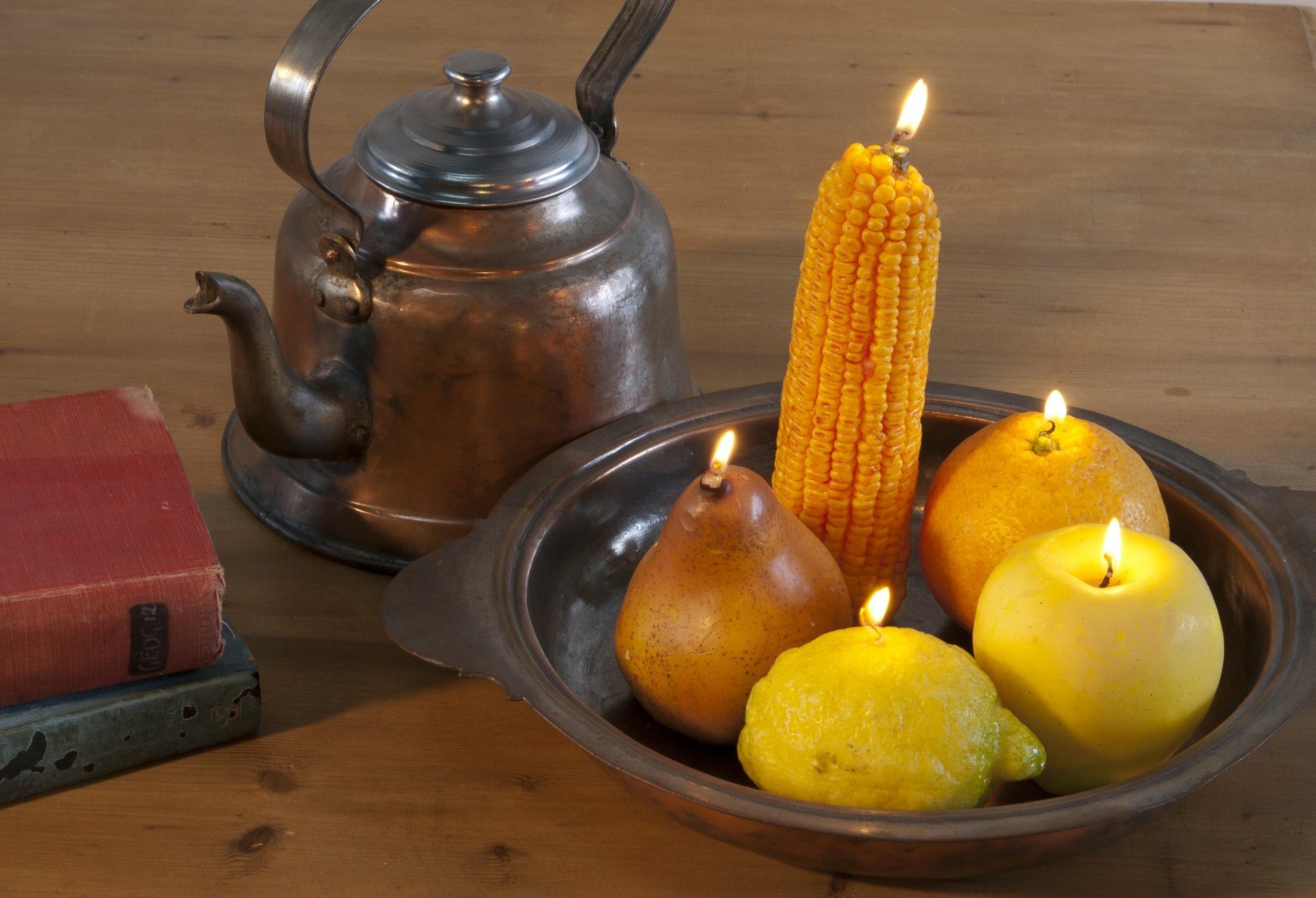 Candles imported from Italy