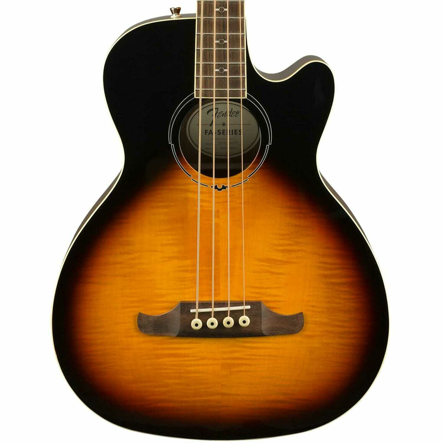 Fender FA450CE AcousticElectric Bass 3Tone Sunburst