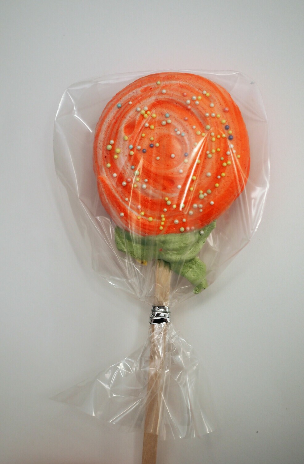 Vegan meringue on a stick. GLUTEN FREE.