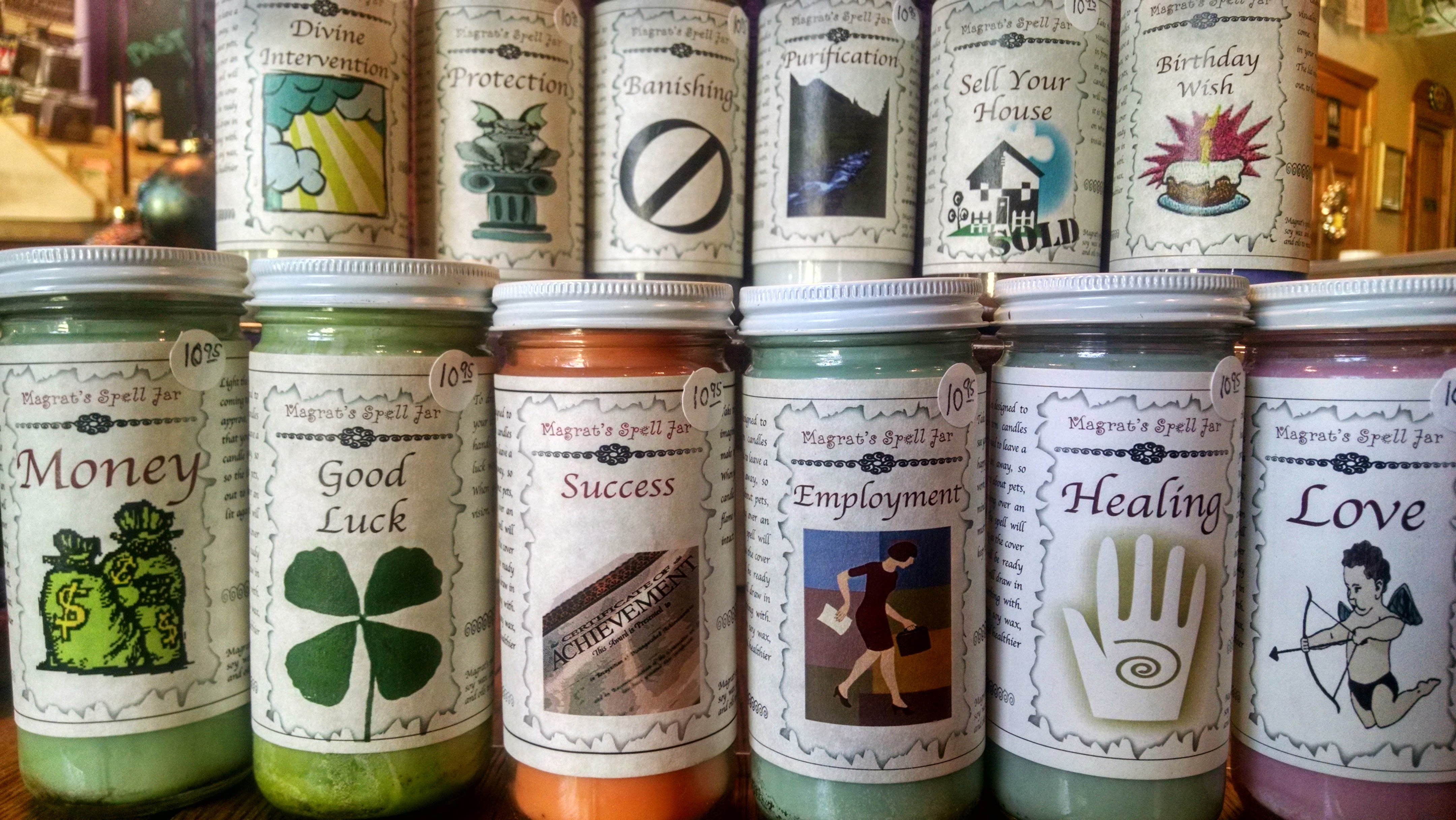 Spell Jar Candles Store AwenTree