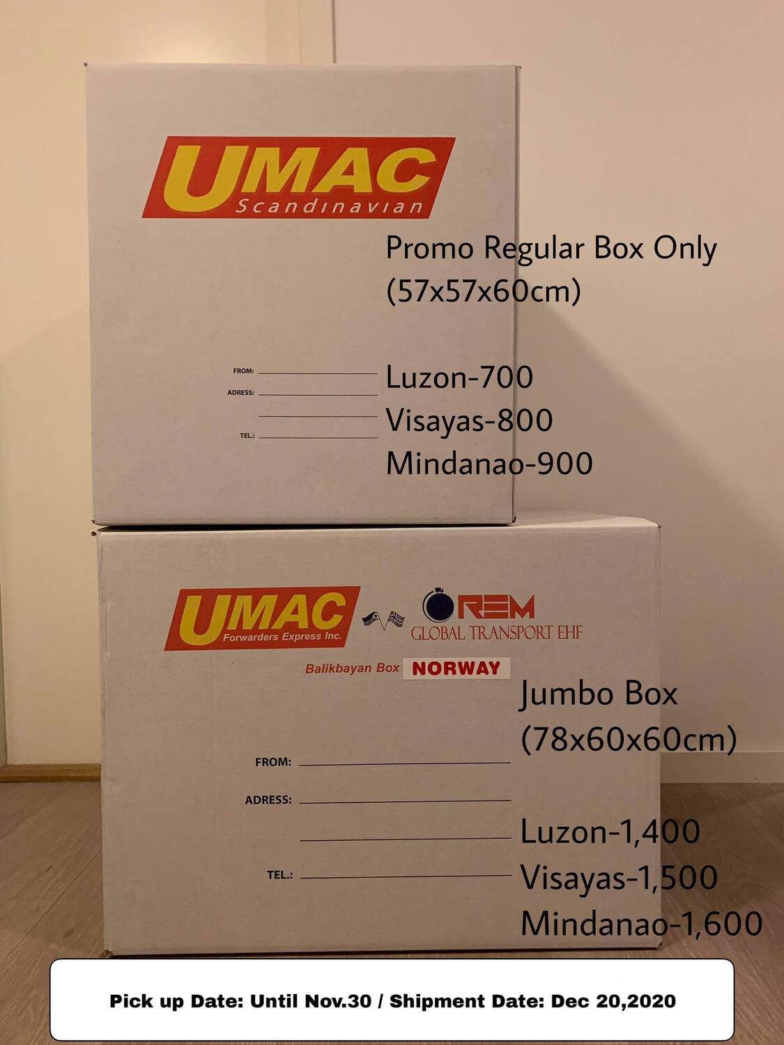 Balikbayan Boxes