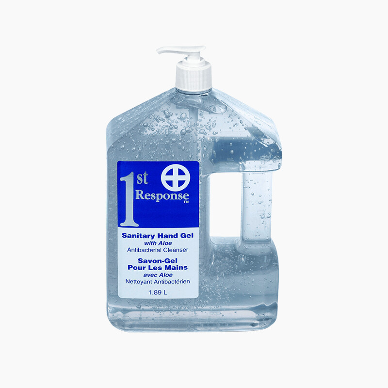 1ST Response Hand Sanitary Gel Pumps 1.89l