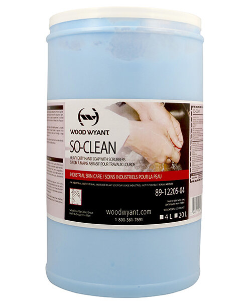 SOCLEAN HEAVY DUTY HAND SOAP WITH SCRUBBERS (6/CS)