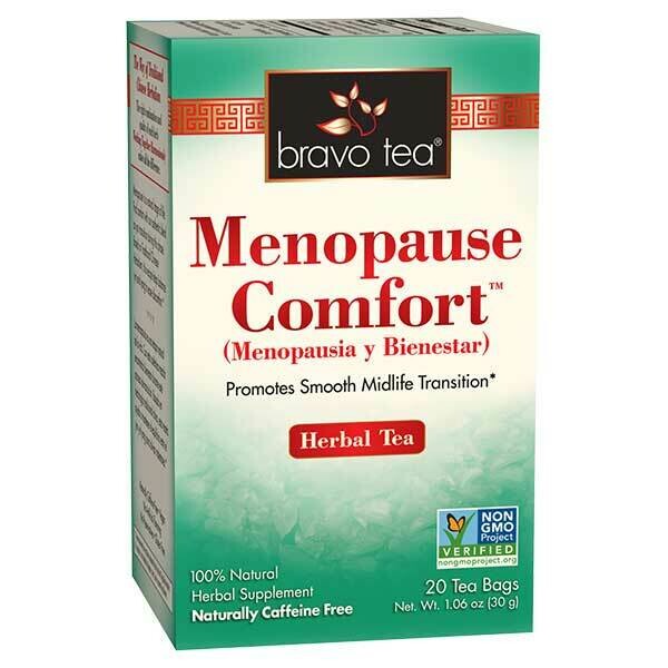 Bravo Menopause Tea 20ct Store Simple Organics