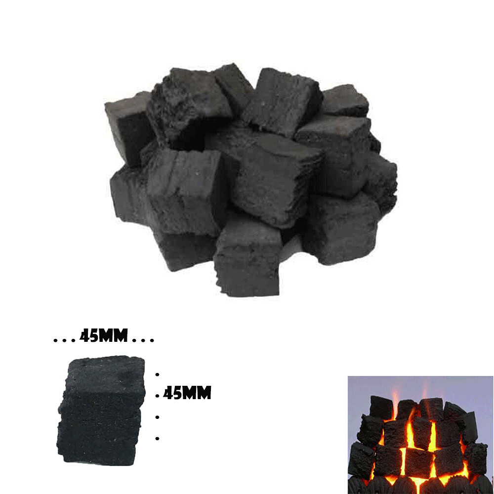 20 Medium Square Gas Fire Coals Firebrand Direct