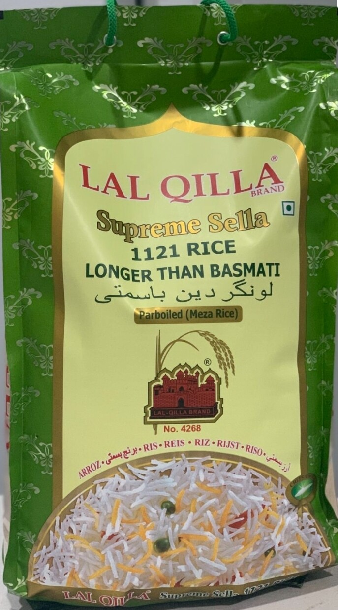 Lal Qilla Supreme Sella Basmati Rice 5kg