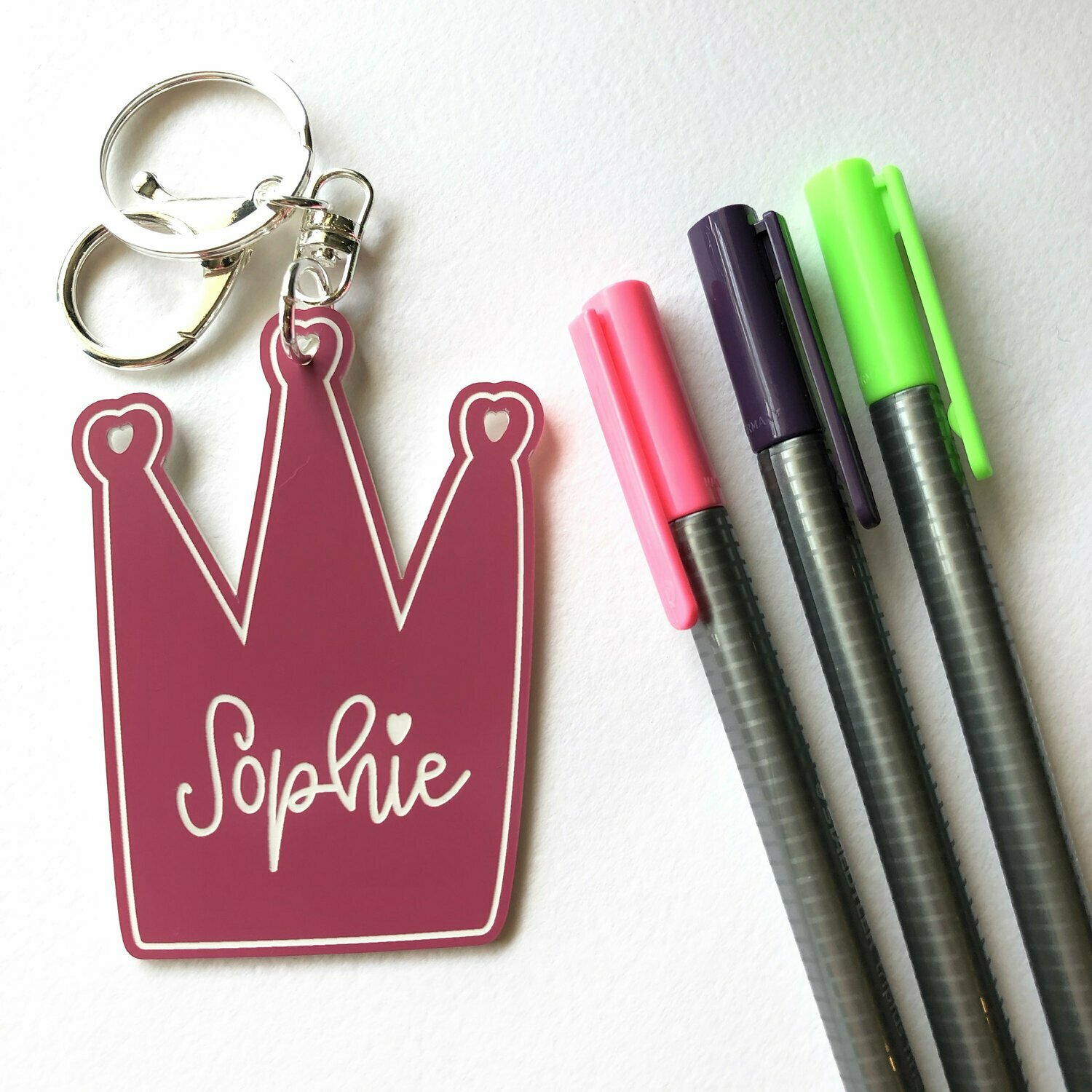 Personalised School Bag Tag. Custom Bag Tag, Kids Bag Tag, Childrens