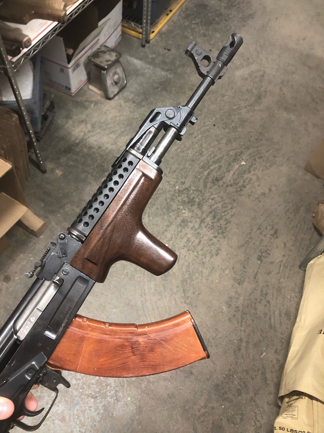 Cheese grater Upper Handguard