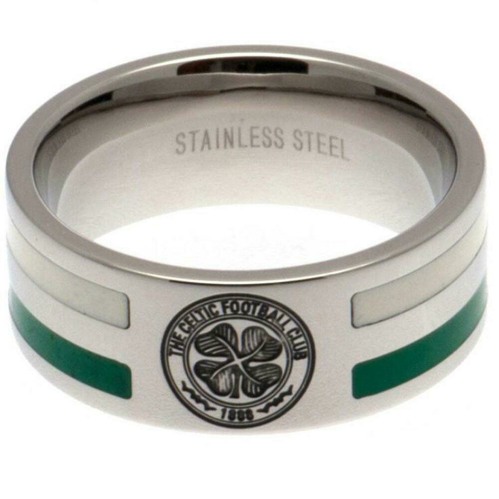 Arsenal FC Stainless Cannon Black Inlay Ring Complete In Gift Box - Stoneycroft Trading - Foto 6