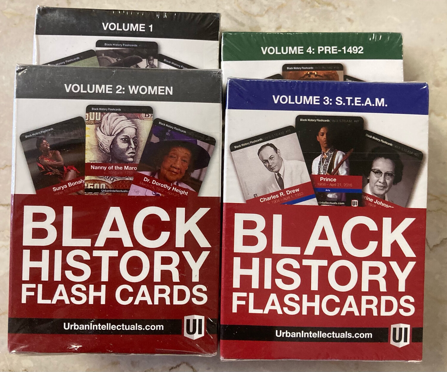 Black History Flashcards Volumes 14