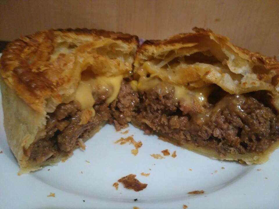 Beef Bacon and Cheese Pie