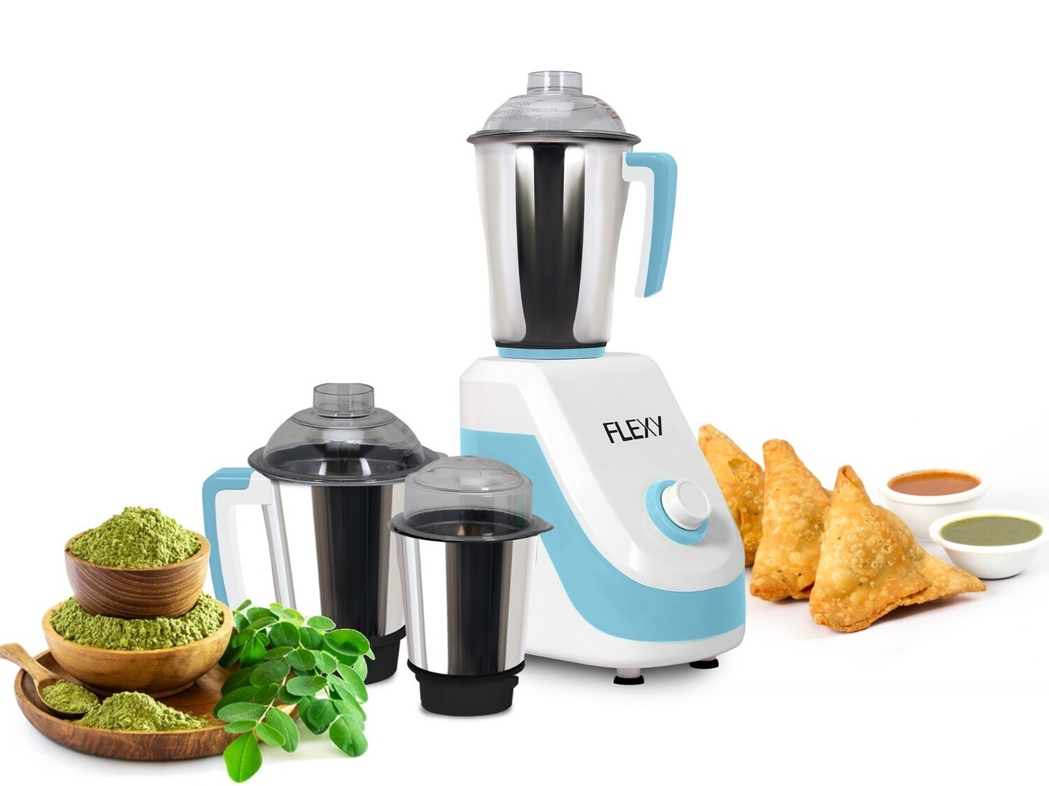 Blender with 3 Jars 750W