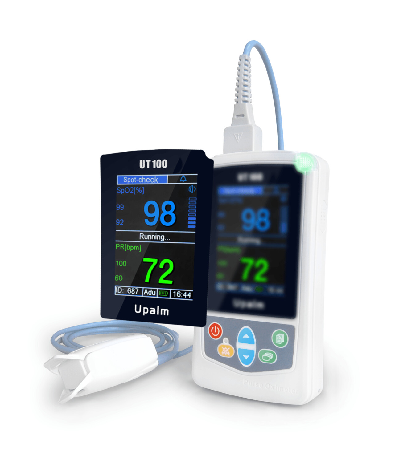UT100 Handheld Pulse Oximeter with SPO2 PR RESP