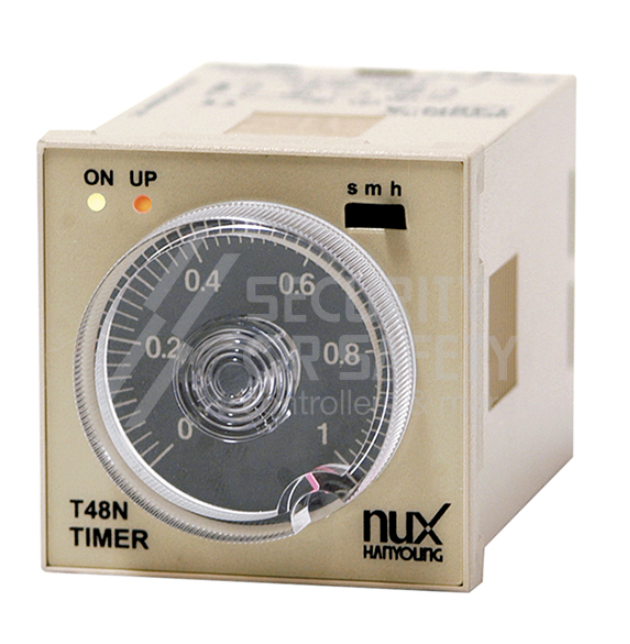 Timer 6seg/6min/6hr 24240V 8 pines analógico