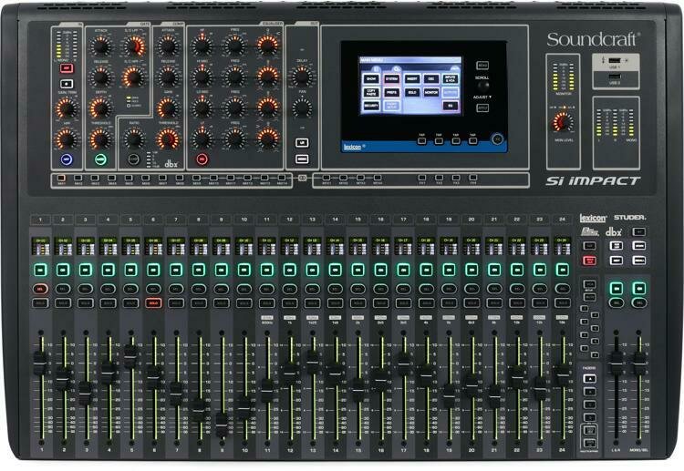 Soundcraft Si Impact 40Input Digital Mixing Console and 32In/32Out