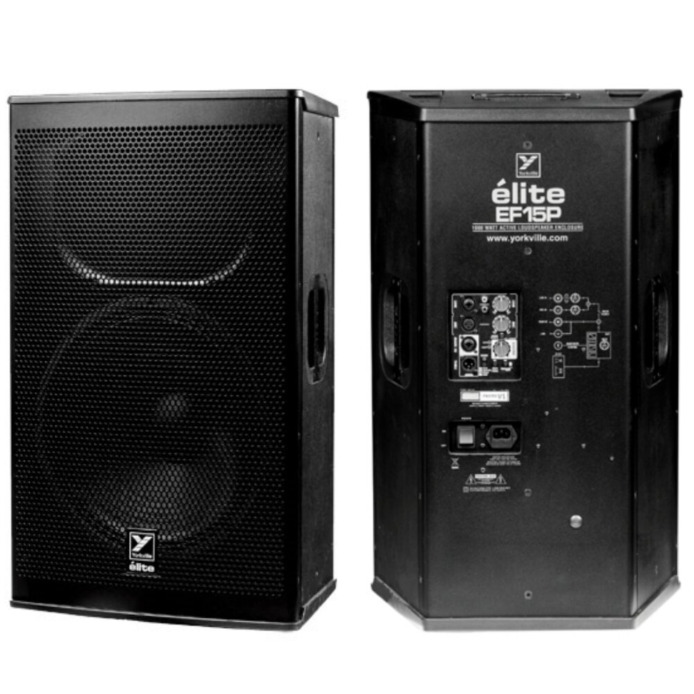Yorkville EF15P 15 Inch, 1200 Watts 2Way SpeakerEF15P MFR EF15P