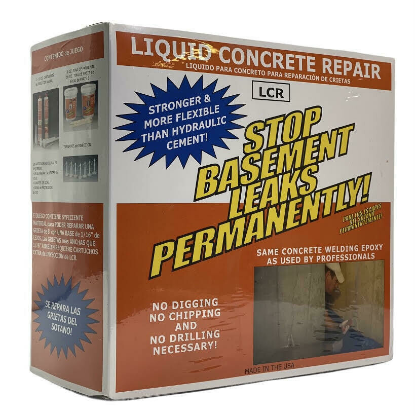 Polygem Liquid Concrete Repair LCR Kit Cement Crack Filler Paste Kit
