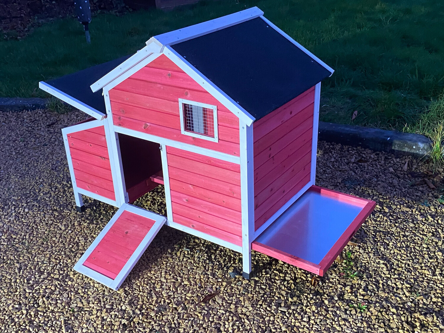 Kippenhok Cottage Rood Jordi