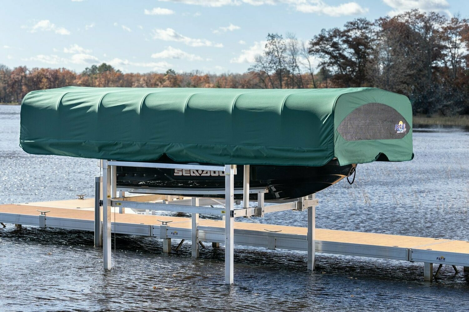 FLOE Vertical Boat Lift PWC V1600 Fully Assembled