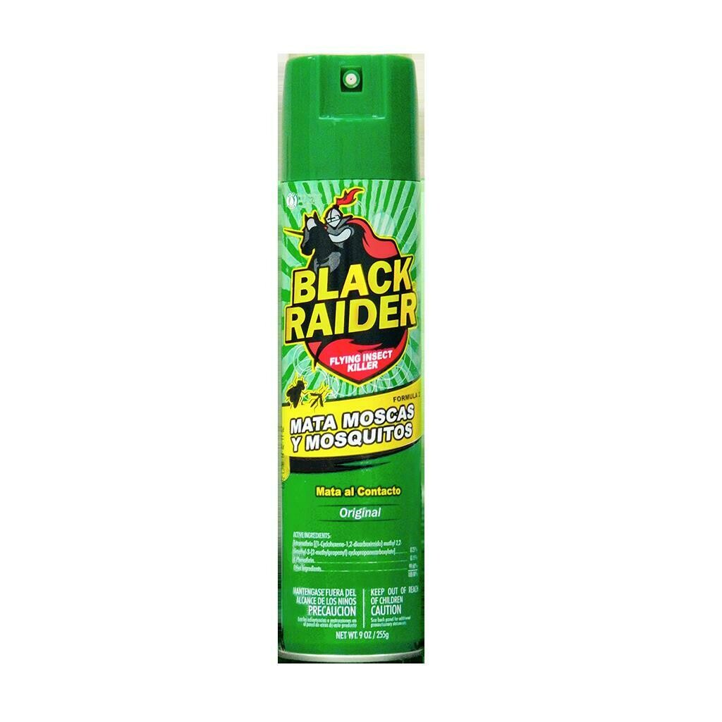 BLACK RAIDER FLYING INSECT PINE 9 OZ MOSCAS Y MOSQUITOS