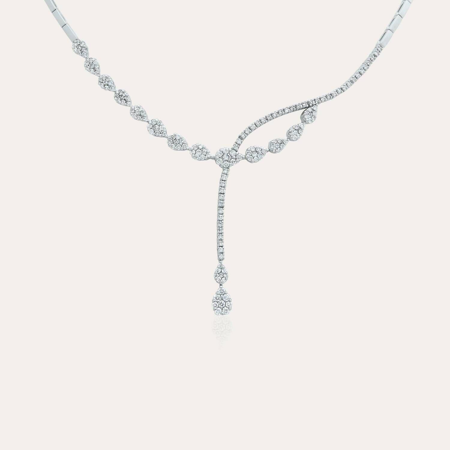 Wedding Necklace White Gold & Diamond Online Jewelery Store In